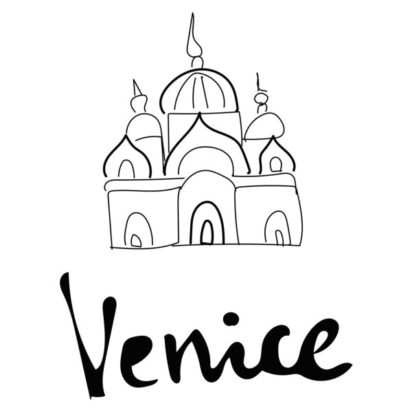 Unisex t-shirt - Venice Architecture