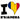 Unisex Sweatshirt - I Love N'Djamena Flag