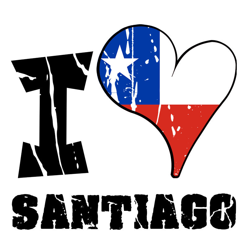 Unisex t-shirt - I Love Santiago