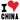 Unisex t-shirt - I Love China Red