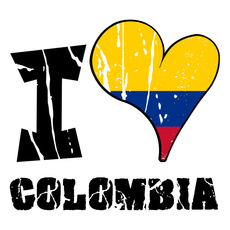 Unisex t-shirt - I Love Colombia