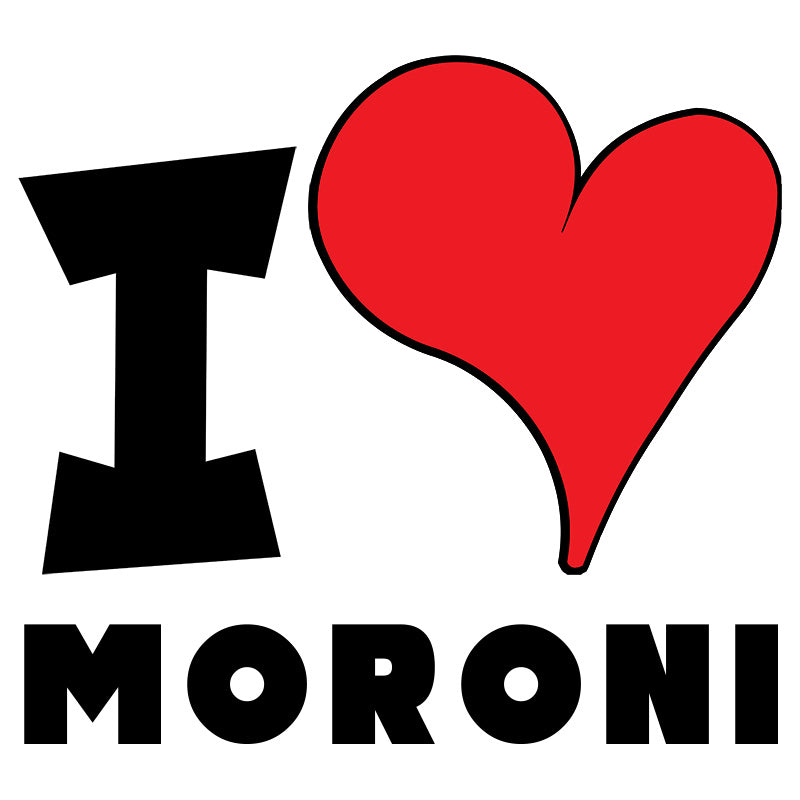 Unisex Sweatshirt - I Love Moroni Red