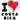 Unisex t-shirt - "I Love Costa Rica" Heart Design