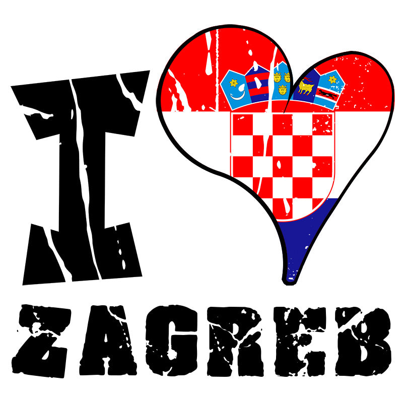 Unisex t-shirt - I Love Zagreb