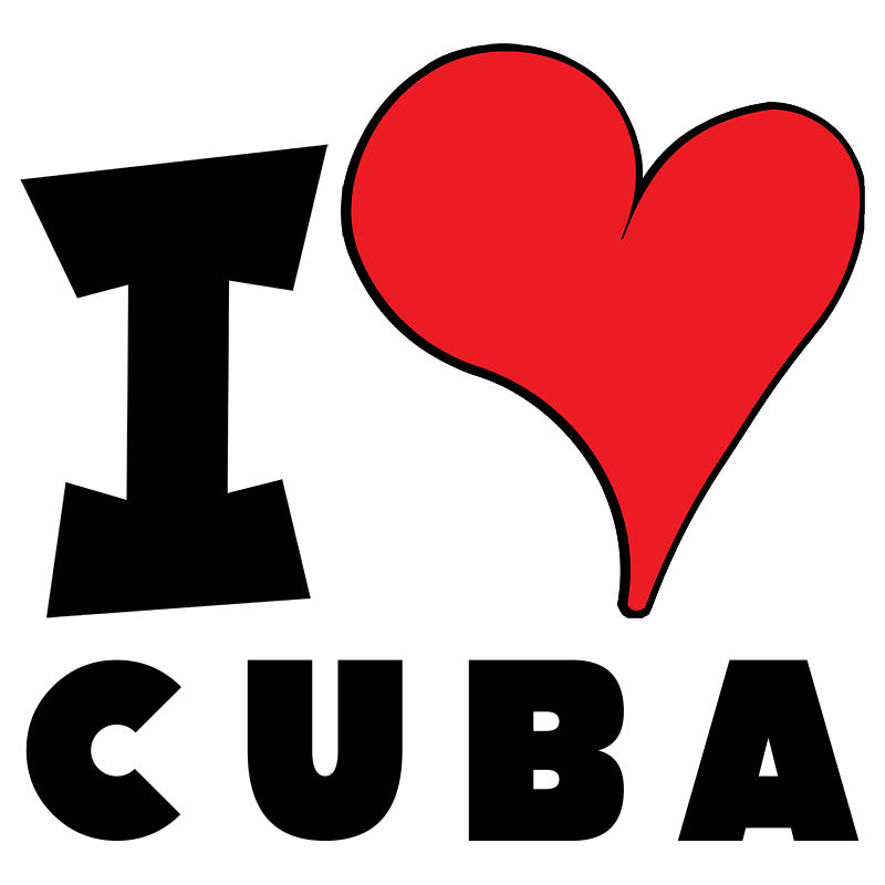 Unisex t-shirt - I Love Cuba Red