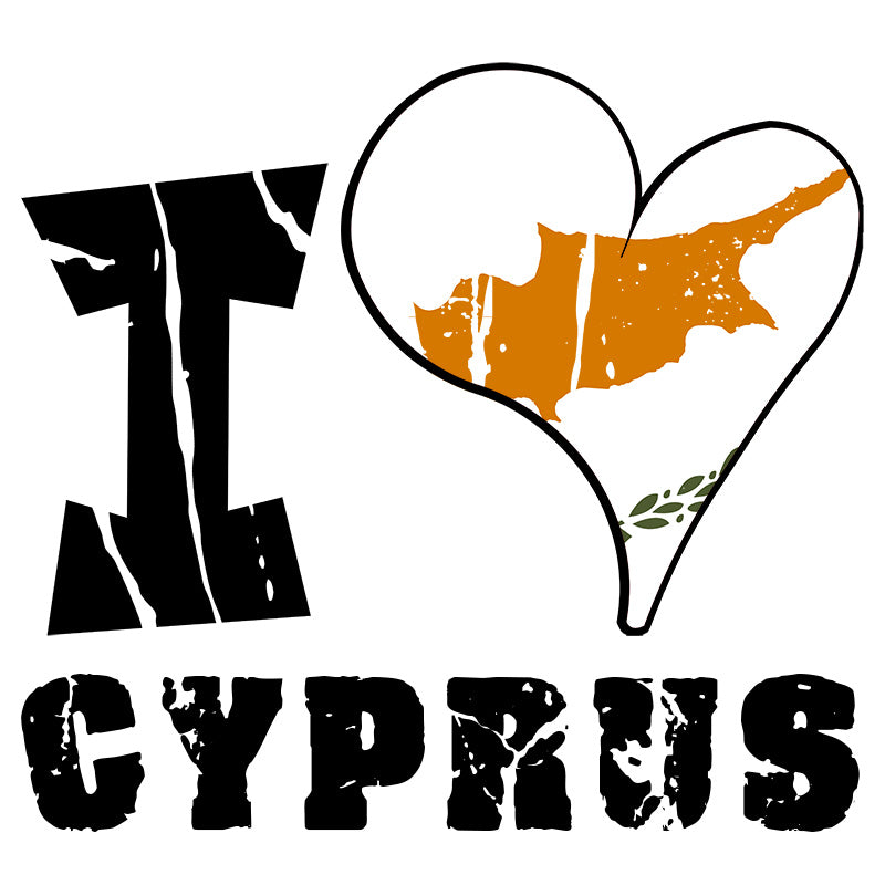 Unisex Hoodie - I Love Cyprus