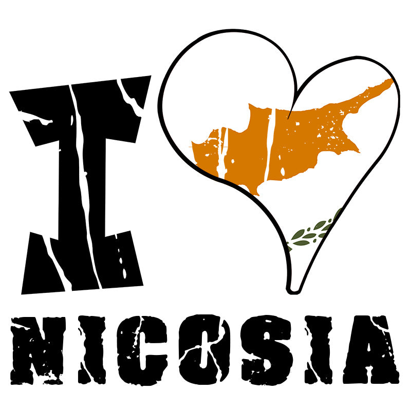 Unisex Hoodie - I Love Nicosia