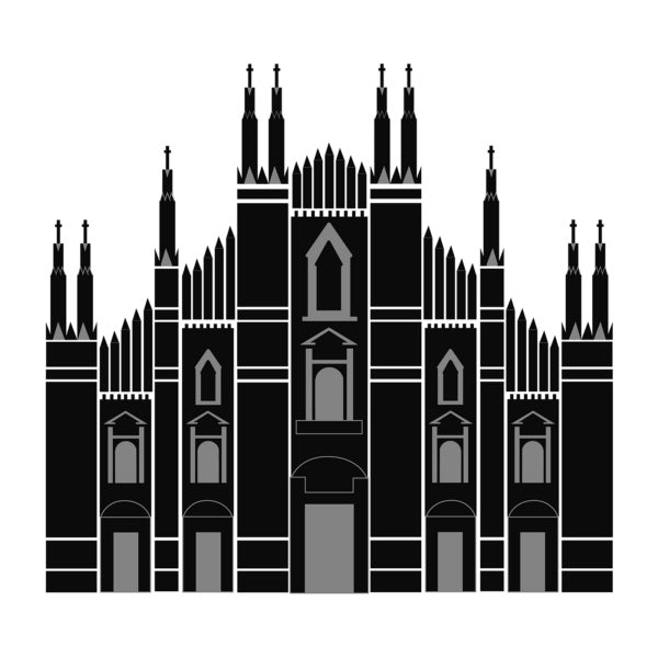 Unisex t-shirt - Milan Cathedral