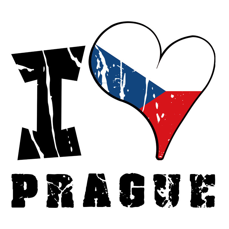 Unisex t-shirt - I Love Prague