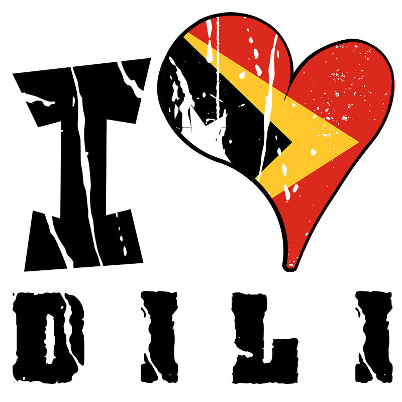 Unisex t-shirt - I Love Dili