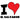 Unisex t-shirt - "I Love El Salvador" Heart Design