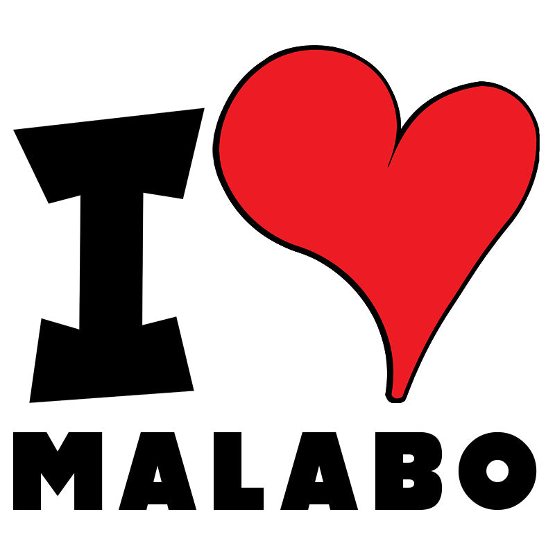 Unisex Hoodie - I Love Malabo Red