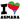Unisex t-shirt - "I Love Asmara" Flag
