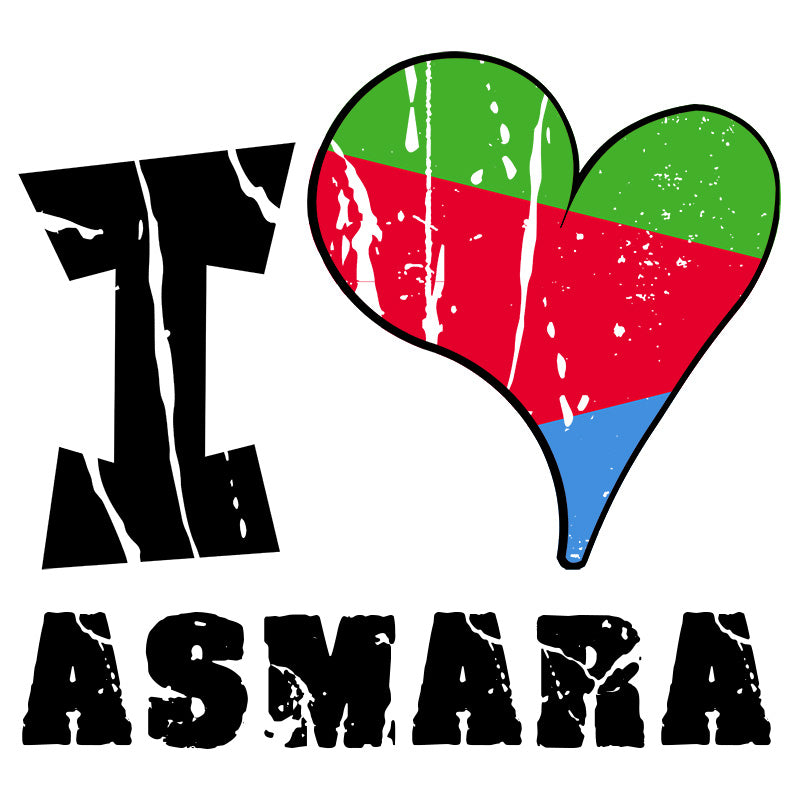 Unisex Hoodie - I Love Asmara