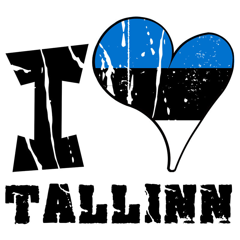 Unisex Hoodie - I Love Tallinn