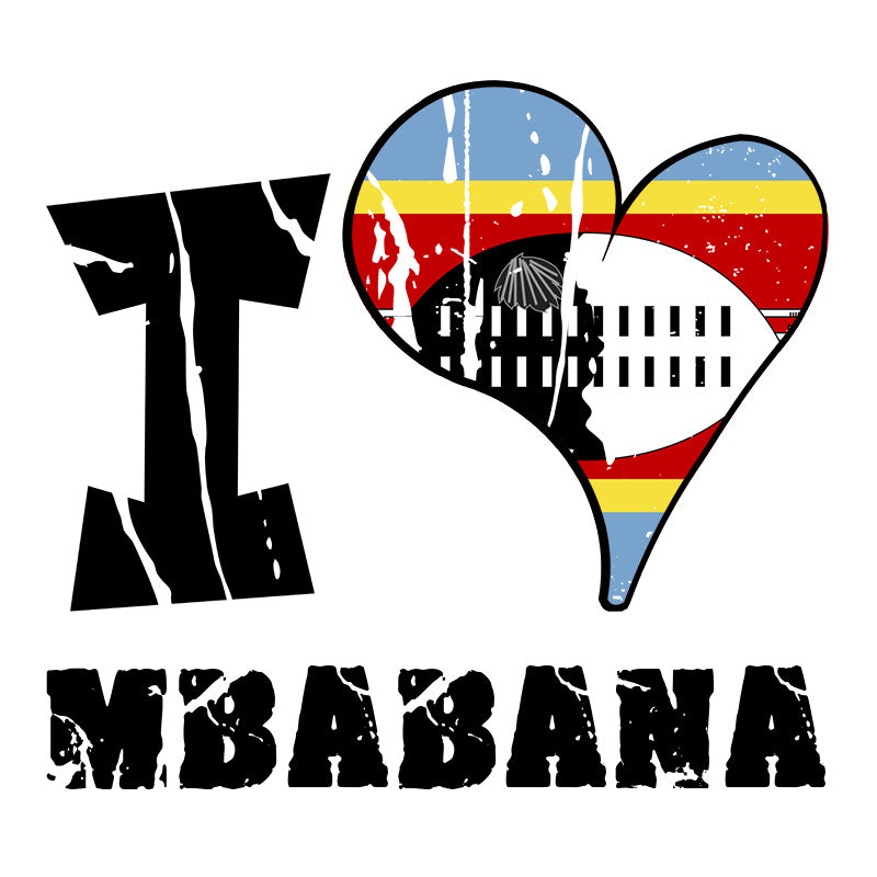 Unisex t-shirt - I Love Mbabana