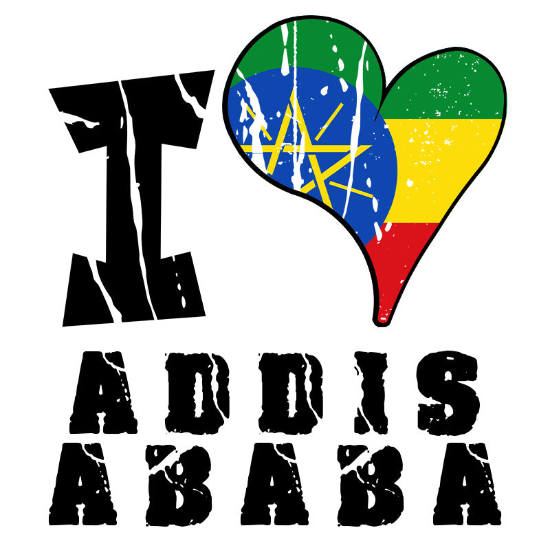 Unisex Hoodie - I Love Addis Ababa