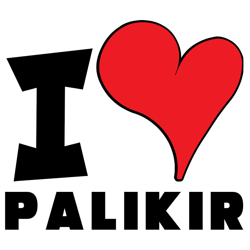 Unisex Sweatshirt - I Love Palikir Red