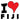 Unisex t-shirt - I Love Fiji Red