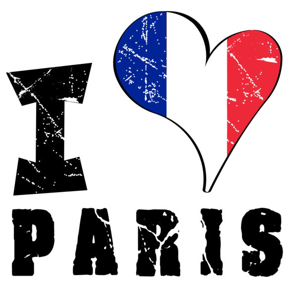 Unisex t-shirt - I Love Paris