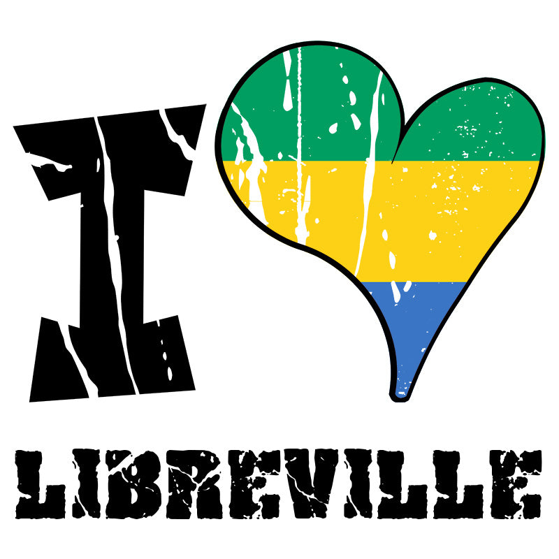 Unisex t-shirt - I Love Libreville