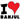 Unisex t-shirt - "I Love Banjul" Heart Design
