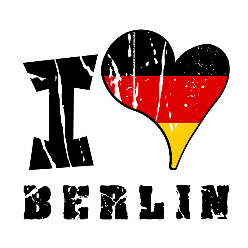 Unisex Hoodie - I Love Berlin