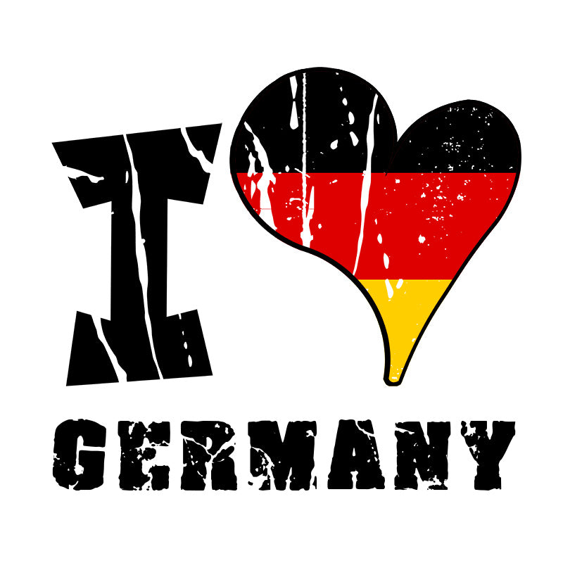 Unisex Hoodie - I Love Germany