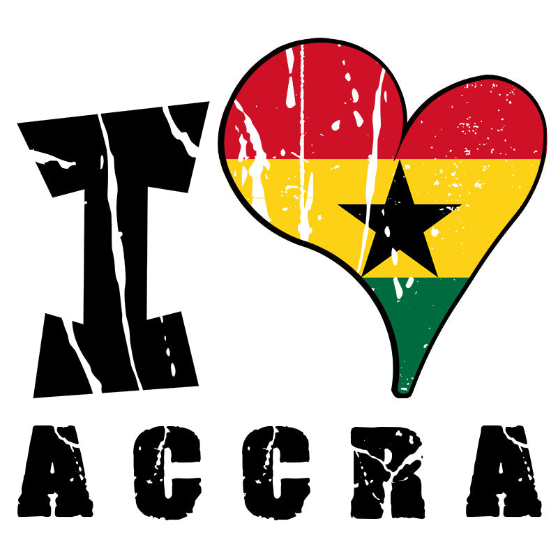 Unisex t-shirt - I Love Accra