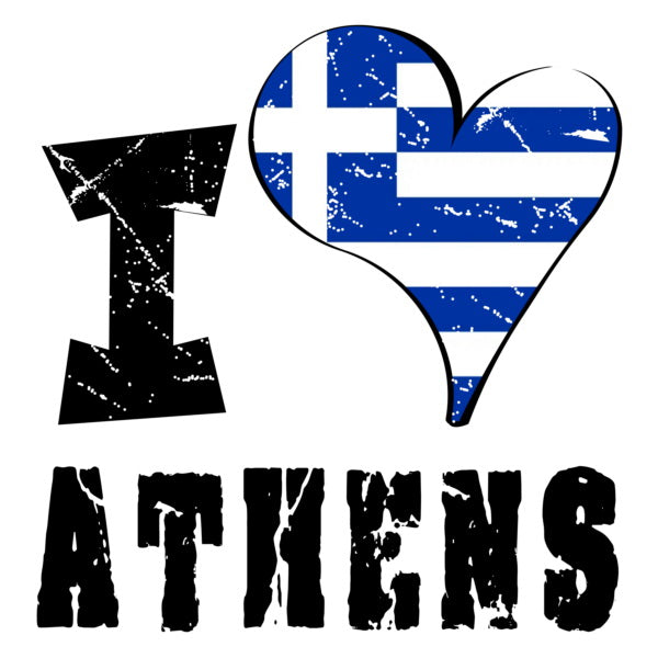 Unisex Hoodie - I Love Athens