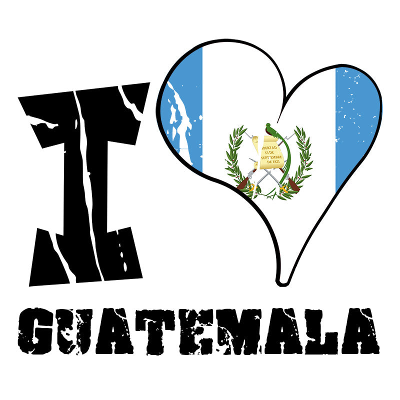 Unisex Hoodie - I Love Guatemala