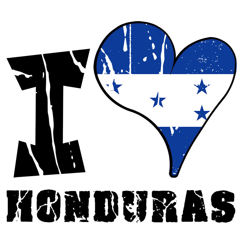 Unisex t-shirt - I Love Honduras