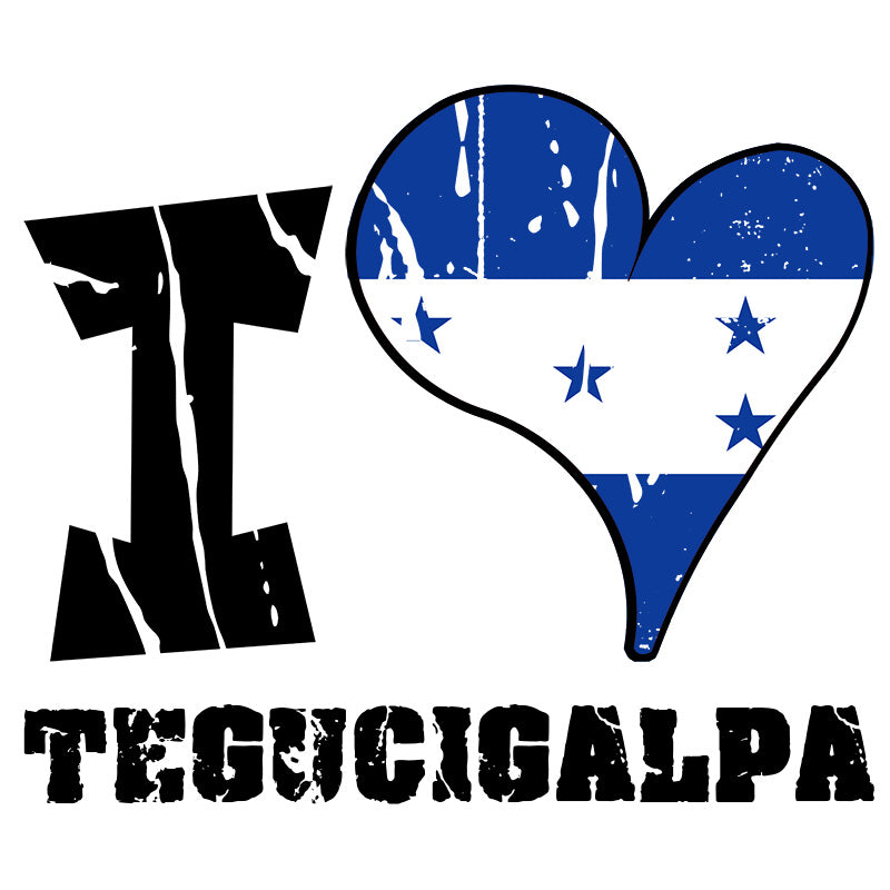 Unisex Hoodie - I Love Tegucigalpa