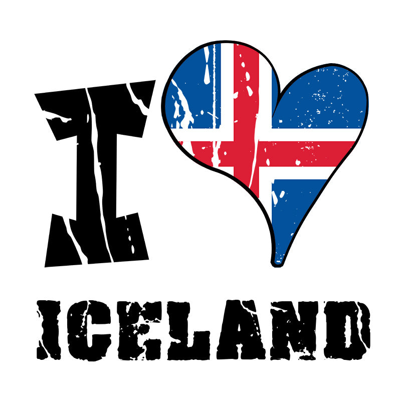 Unisex t-shirt - I Love Iceland