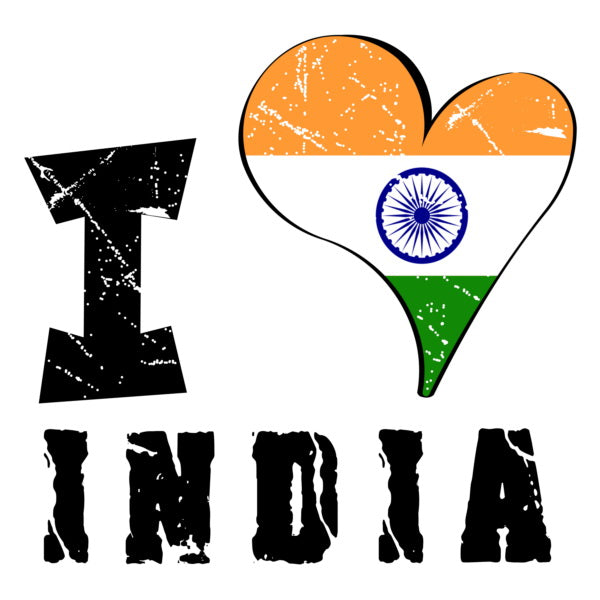 Unisex t-shirt - I Love India