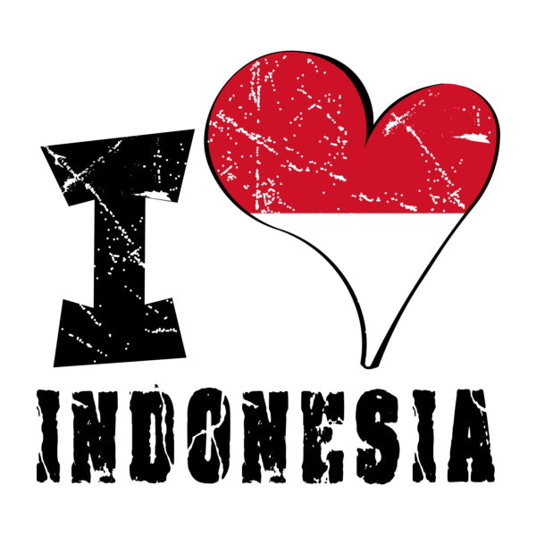 Unisex t-shirt - I Love Indonesia