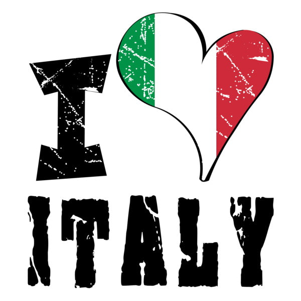 Unisex Sweatshirt - I Love Italy