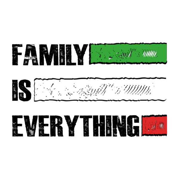 Unisex t-shirt - Family Is Everything