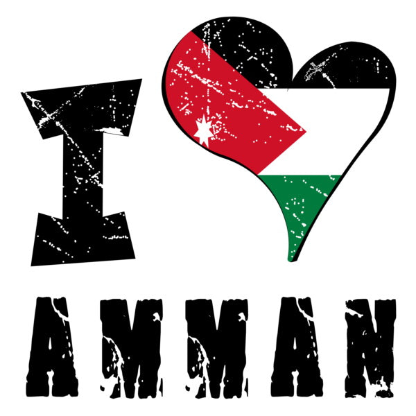 Unisex t-shirt - I Love Amman