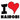 Unisex t-shirt - "I Love Nairobi" Heart Design