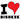 Unisex t-shirt - "I Love Bishkek" Heart Design