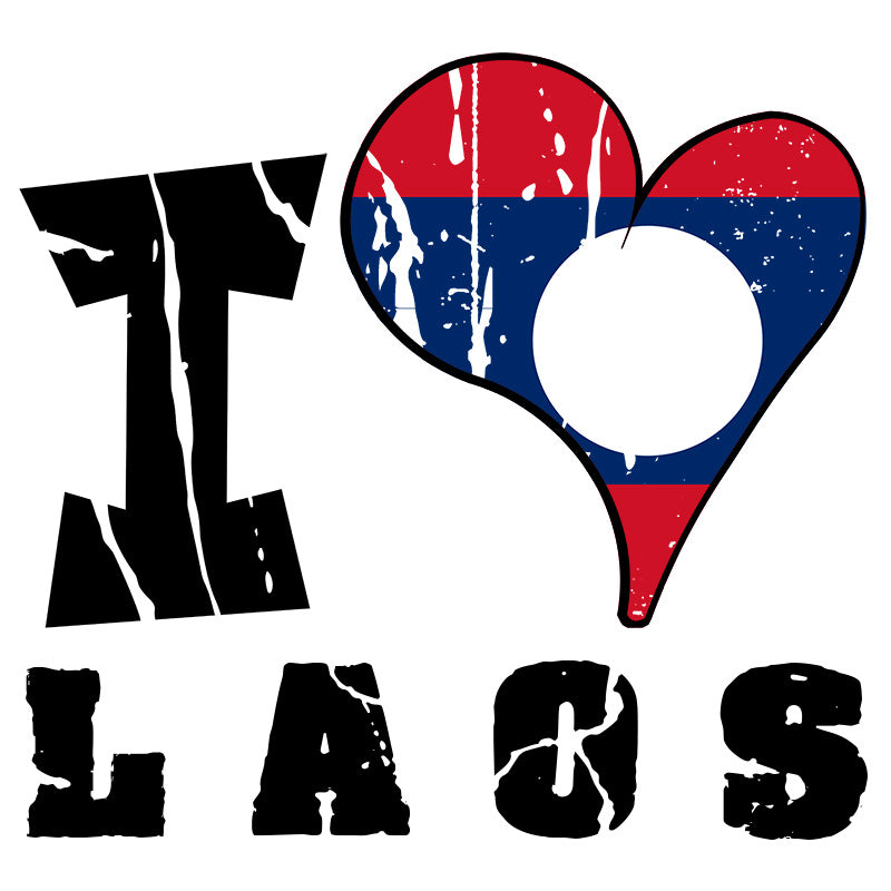 Unisex t-shirt - I Love Laos