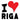 Unisex Sweatshirt - I Love Riga Red