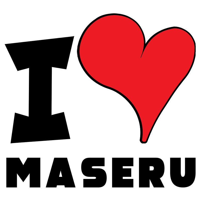 Unisex t-shirt - I Love Maseru Red