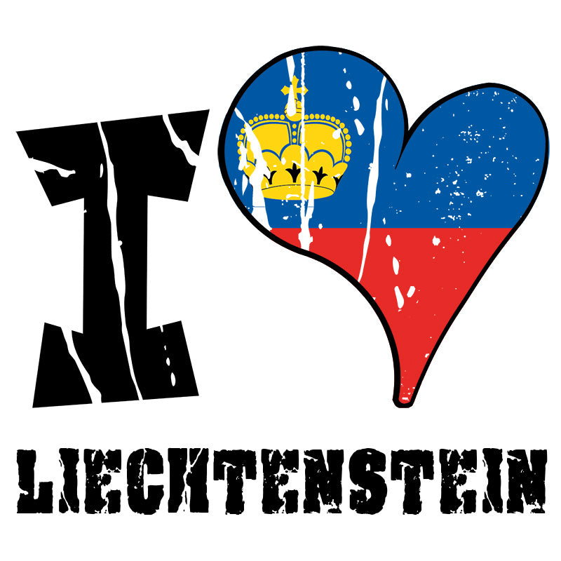 Unisex Hoodie - I Love Liechtenstein