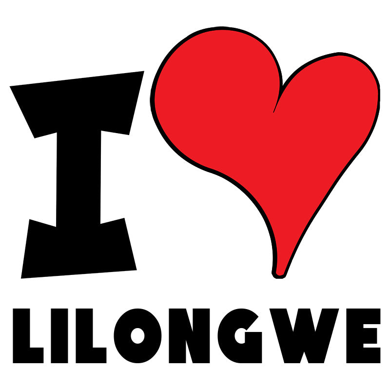 Unisex t-shirt - I Love Lilongwe Red