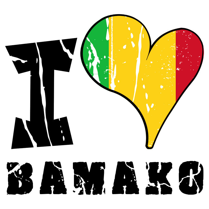 Unisex Hoodie - I Love Bamako