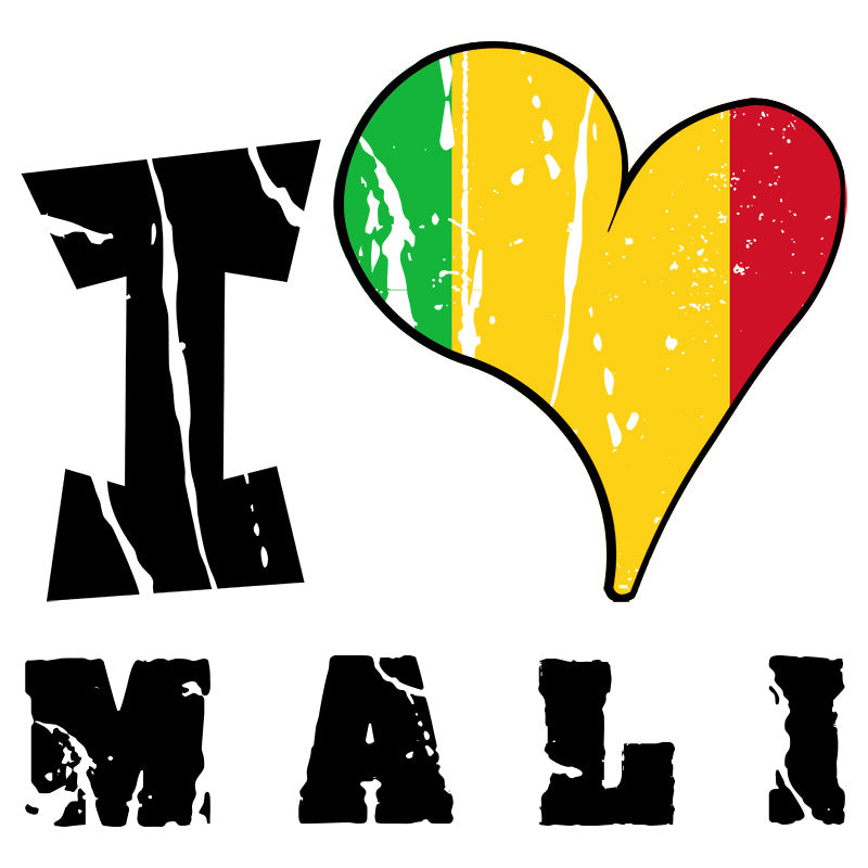 Unisex t-shirt - I Love Mali