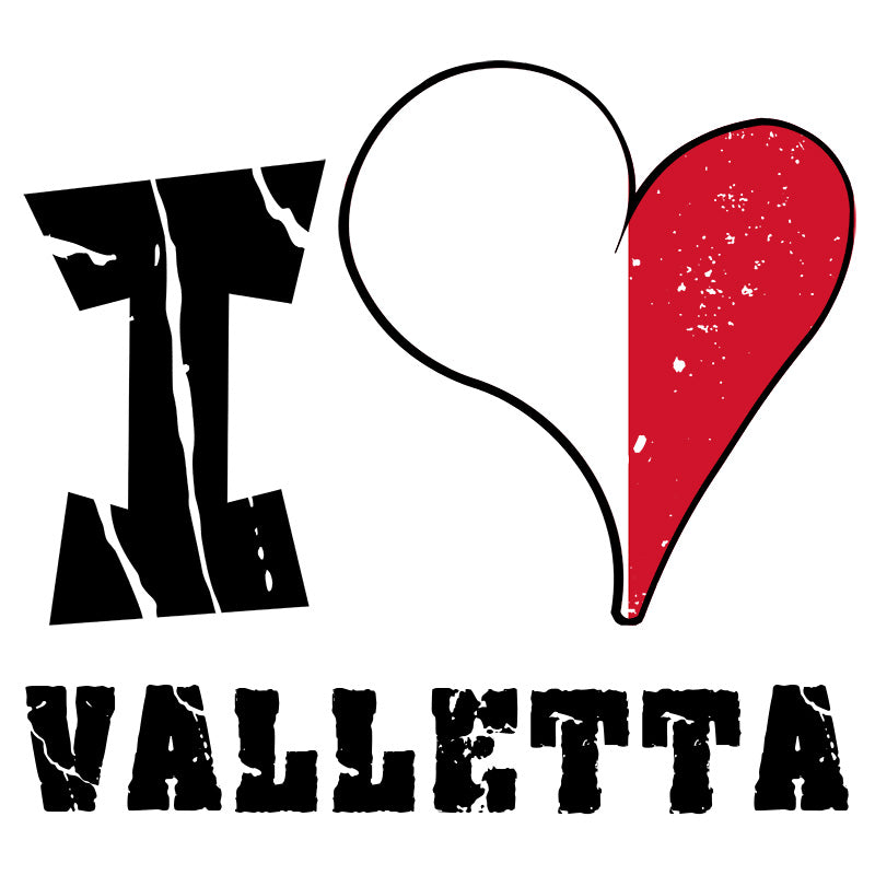 Unisex t-shirt - I Love Valletta