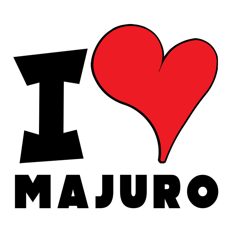 Unisex t-shirt - I Love Majuro Red